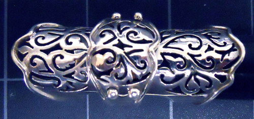 Armor Ring   Articulated Sterling Silver   Size 7 NEW Vintage Rare Knight Hinged