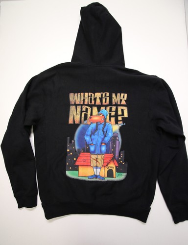 Snoop Dogg x Shoe Palace Hoodie Sweatshirt Mens L Doggystyle Joe Cool Art Name