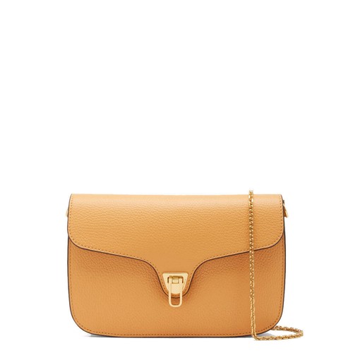 NEW Coccinelle   Beat Soft Apricot Crossbody Bag   LF6120101   APRICOT AUTHENTIC