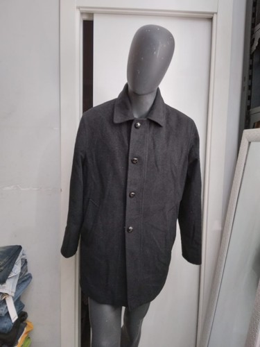CHARLES VALENTINO cappotto in misto cachemire usat uom ma Tg 50igioxyc856l