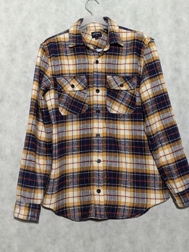 NOAH NYC Flannel Plaid Lumberjack Double Pocket Shirt Small USA