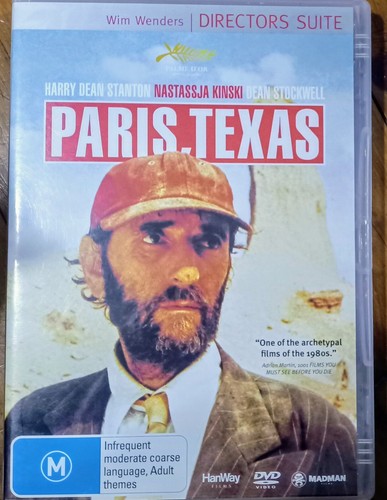 PARIS TEXAS Paris Texas (DVD 2004) 1984 Movie Region 4