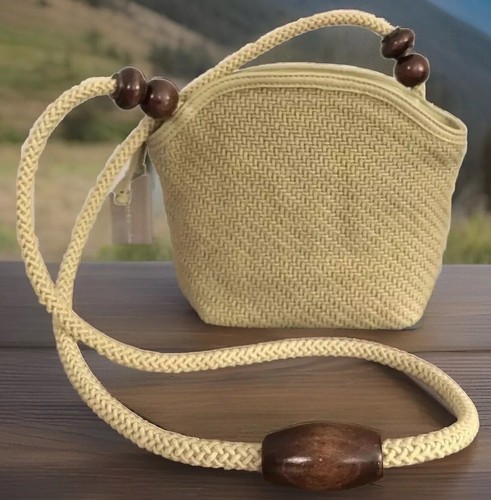 H&M Vecchi Canteen By Hamilton Hodge Woven Shoulder Bag GVC