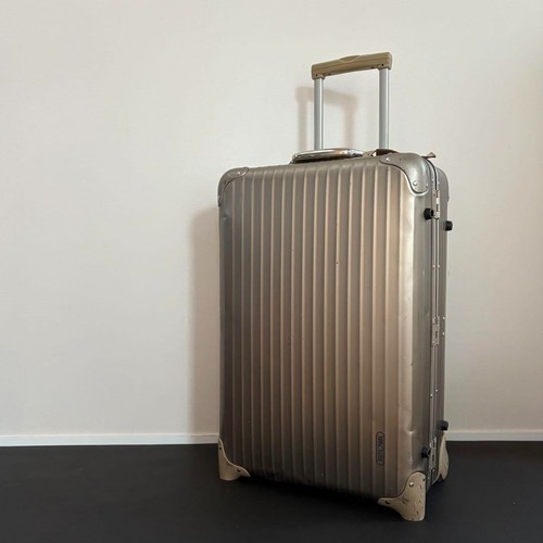 Rimowa Topas Titanium 63L G 2 wheels Carry Case Suitcase 944.63
