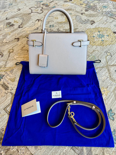 Le Tanneur Emilie Medium Sized Handbag Beige  New Condition (Sells New for $640)