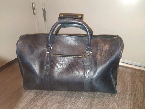 HARDGRAFT Aaron Leather Goods Eclipse Leather Duffle Bag for Men   Women