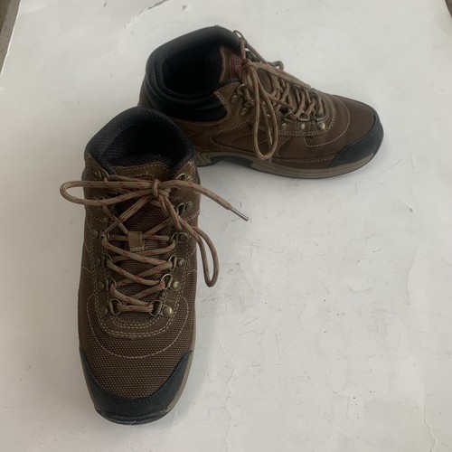 Orthofeet Delta 882 Womens Size 6 2E Wide Brown Suede Orthopedic Hiking Boots