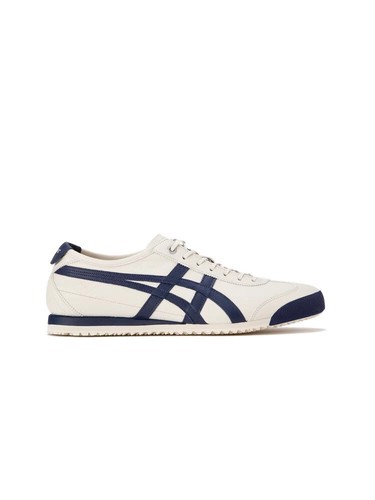 New with box Onitsuka Tiger retro casual sneakers white and dark blue Unisex