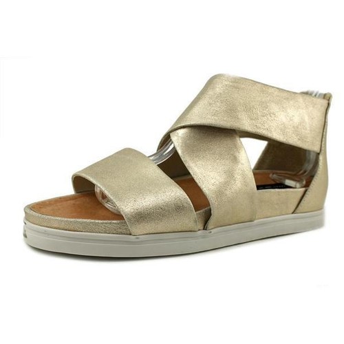 Steven Steve Madden sandali donna in pizzo (1156) oro polveroso taglia 7 5 M
