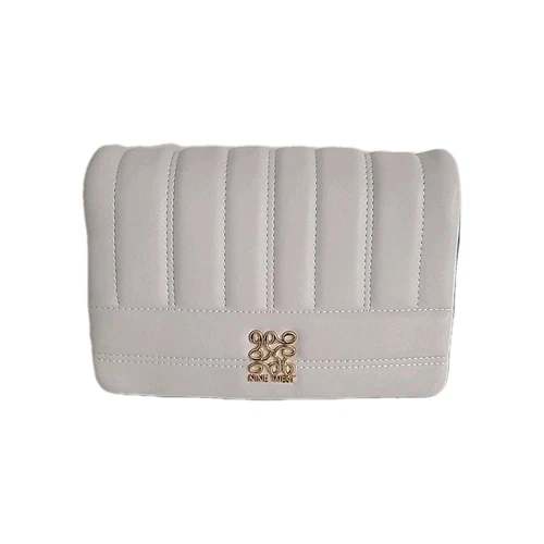 Nine West Lilianna Mini Shoulder Crossbody Bag Cream 8x5x2.5" New