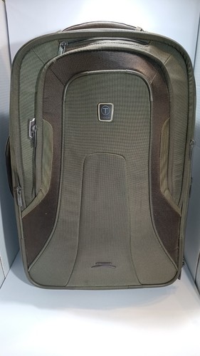 Tumi T Tech Gray 2 Wheel Rolling Upright Expandable Luggage 21.5”