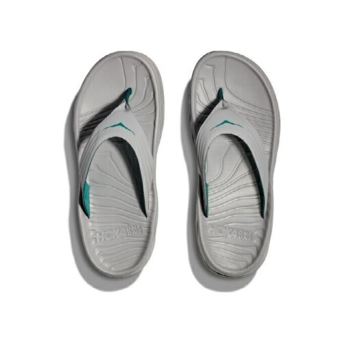 HOKA RECOVERY HOKA Ora Recovery Flip Medium Gray Blue 1099675 SYC Men's Size