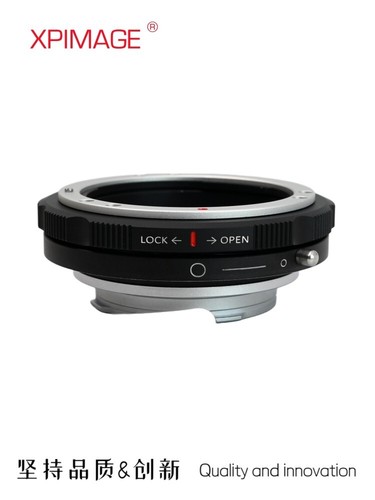 XPimage Locking Lens Adapter for NIKON F Mount Lens to Leica M mount Camera