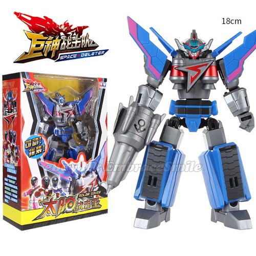 Gaint Saver Space Deleter Solar Saver Transforming Super Sentai Robot Toy Audley