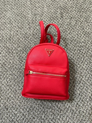 GUESS Women's Red FELICITY Small Backpack 17GF 102 NEW WITH TAG!
