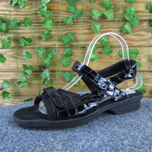 SCARPA 1803 Sandali sportivi donna pelle nera taglia 39 media usati delicatamente 2025