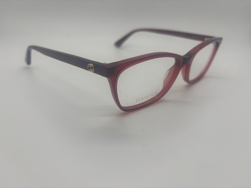 NEW GUCCI GG0613O 004 Red Eyeglasses 52 16 140mm NO CASE