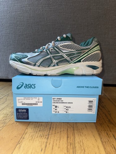 Size 9.5   ASICS Above The Clouds x GT 2160 Shamrock Green