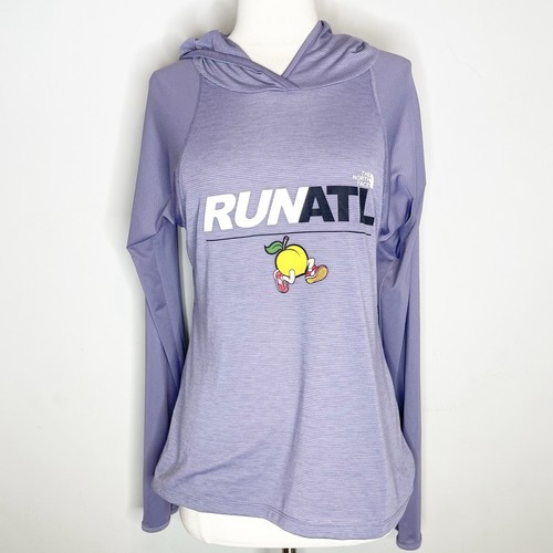 The North Face RUN ATL M Medium Pullover Hoodie Top Big Peach Running Co Atlanta