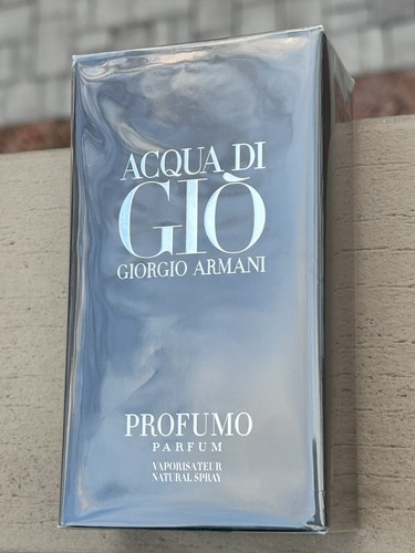 GIORGIO ARMANI Armani Acqua Di Gio PROFUMO Parfum 75ml 2.5 oz New SEALED Rare Discontinued