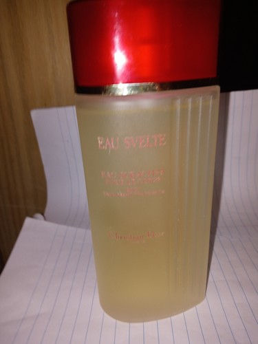 VTG CHRISTIAN DIOR EAU SVELTE Body Treatment Fragrance 3.4oz 100ml.SEE DETAILS