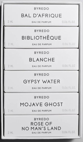 BNIB BYREDO Discovery Set Gypsy  Mojave  Bal Dafrique And More EDP 6x2ml
