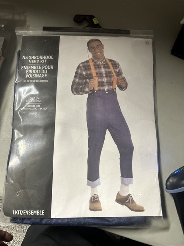Neighborhood Nerd Kit Suit Yourself Fancy Dress Up Halloween Adult Costume