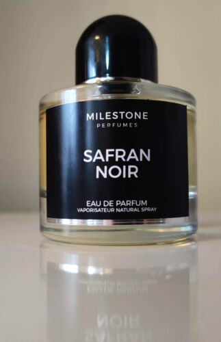 Safron Noir by Milestone Eau de Parfum 3.4 FL BYREDO Black Saffron Clone.
