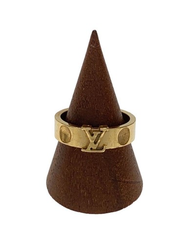 LOUIS VUITTON Ring Au750 Size 14 GLD Men's U