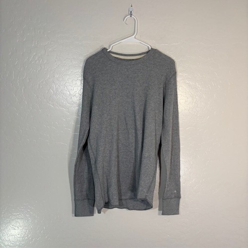 RAG & BONE Rag and Bone Shirt Mens Medium Thermal Long Sleeve Tee Waffle Standard Issue