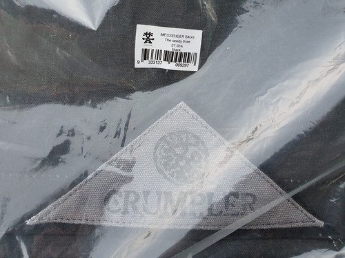 MEDEA Crumpler Messenger Bag • The Seedy 3 (CD3) • [**BRAND NEW**] [**DISCONTINUED**]