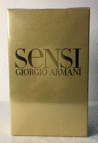 Sensi Giorgio Armani for Women Eau de Parfum 100ml New Sealed Box