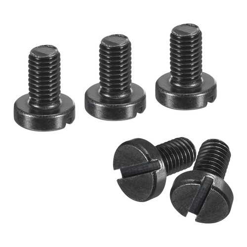 NOTHING NEW Black Oxide Slotted Button Head Screws  10Pcs 6 48 x 1 4" Machine Screw