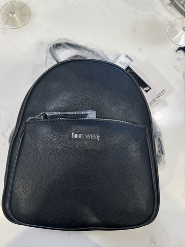 Nine West Sloane Black Backpack One Size