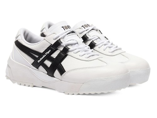 Onitsuka Tiger DELEGATION EX 1183A559 109 WHITE BLACK Unisex Size