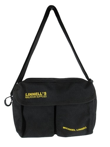MICHAEL KORS Borsa a tracolla Michael Linnell Mini Squareplain nera Qqq uomo donna