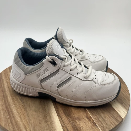 Orthofeet Women’s 940 White Leather Orthopedic Comfort Shoes Sneakers 8.5 2E