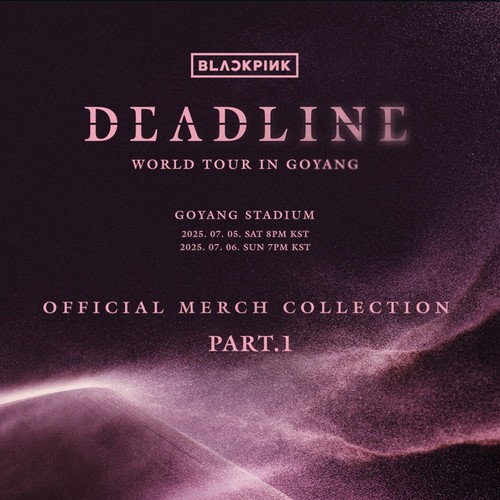 DANNER TRAIL BLACKPINK DEADLINE WORLD TOUR IN GOYANG Official MD Collection Part.1 + Track#