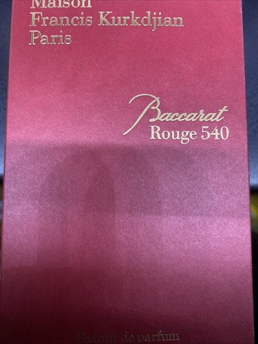 MAISON FRANCIS KURKDJIAN（BACCARAT ROUGE 540） Baccarat Rouge 540