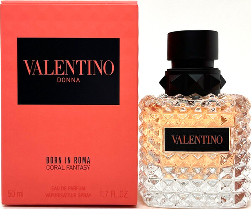 VALENTINO DONNA BORN IN ROMA CORAL FANTASY EDP SPRAY FOR WOMEN 1.7 Oz   50 ml