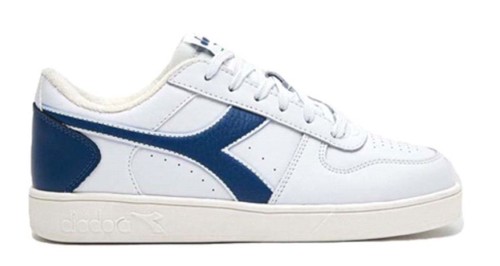 Scarpa Diadora MAGIC BASKET LOW GS 178319 C9904 white poseidon