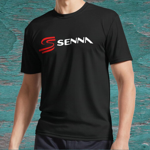 ESSENTIALS New Senna Logo Essential Active Logo American T Shirt Funny Size S to 5XL