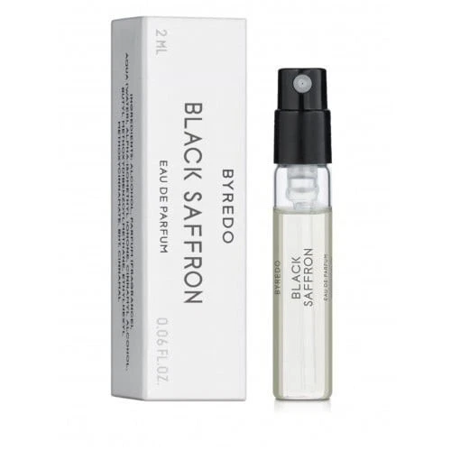 Black Saffron EDP by Byredo   2 mL Vial   Sample Spray   New in Box
