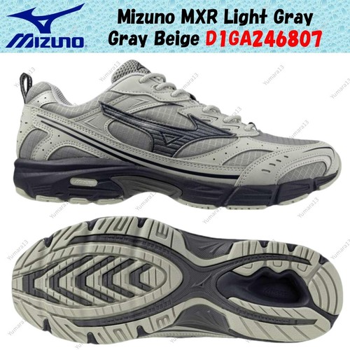 Mizuno MXR Light Gray Gray Beige D1GA246807 Men's Size