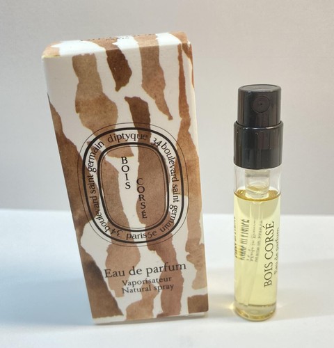 Diptyque Bois Corse Corsé Eau de Parfum Sample Spray .06oz 2ml NIB *2024 Release