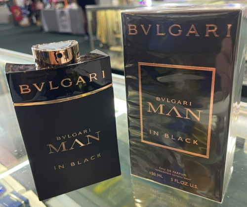 Bvlgari MAN IN BLACK 5 oz 150 ml Eau de Parfum EDP for Men   Him NEW SEALED RARE