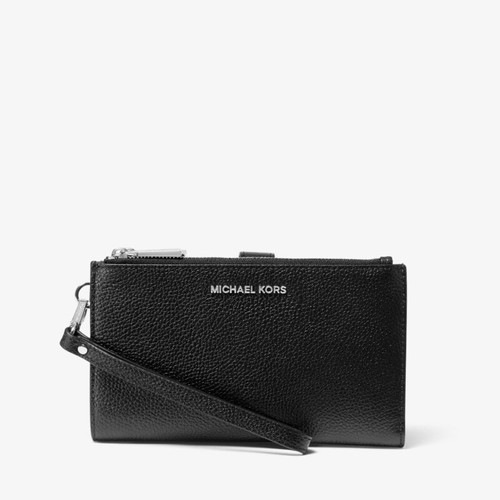 Portafoglio smartphone Michael Kors Adele Jet Set in pelle   nero