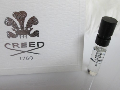 CREED AVENTUS MEN Edp Eau De Parfum Sample New w card 0.05 fl. oz. SEXY HYPE!