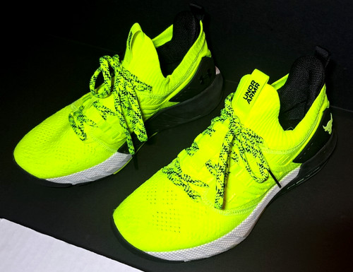 Under Armour Uomo Treno Technical Performance Project Rock Giallo Nero tg8