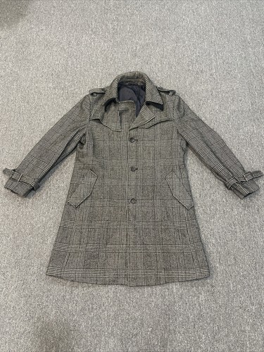 VERSACE CAPPOTTO VINTAGE GIANNI RAZZA LANA CASHMERE TAGLIA 48 ITALIA